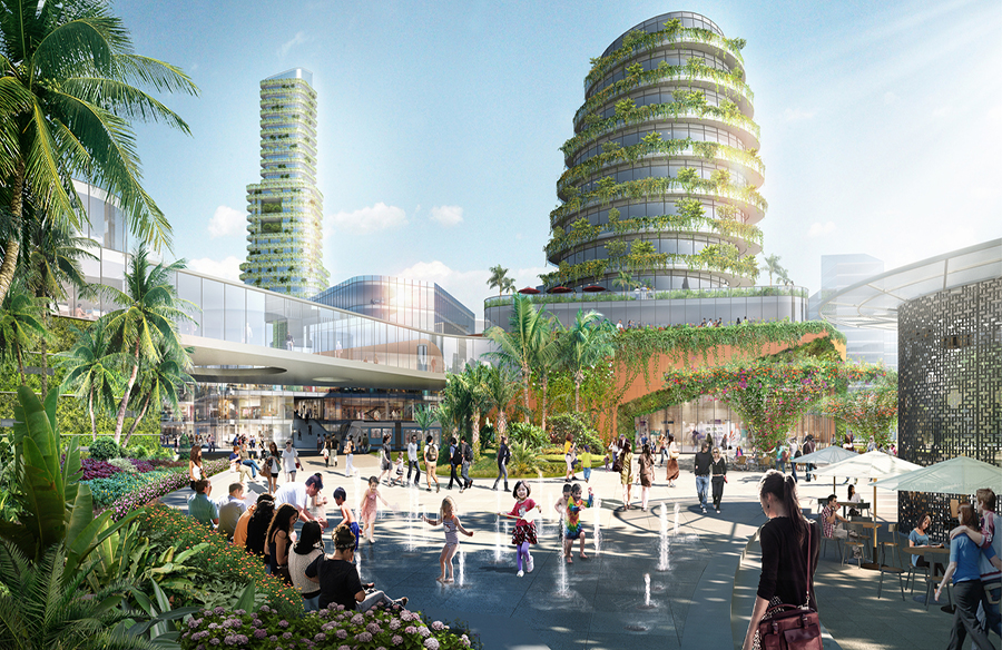 Sasaki’s “Forest City” Master Plan in Iskandar Malaysia