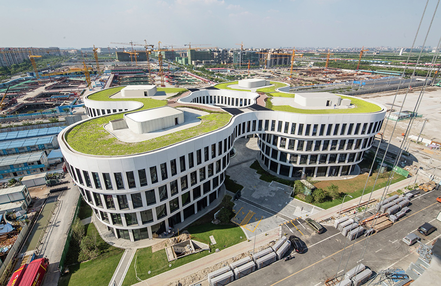 Shanghai Hongqiao Airport Flower Building: MVRDV’s Vision for Urban Renewal